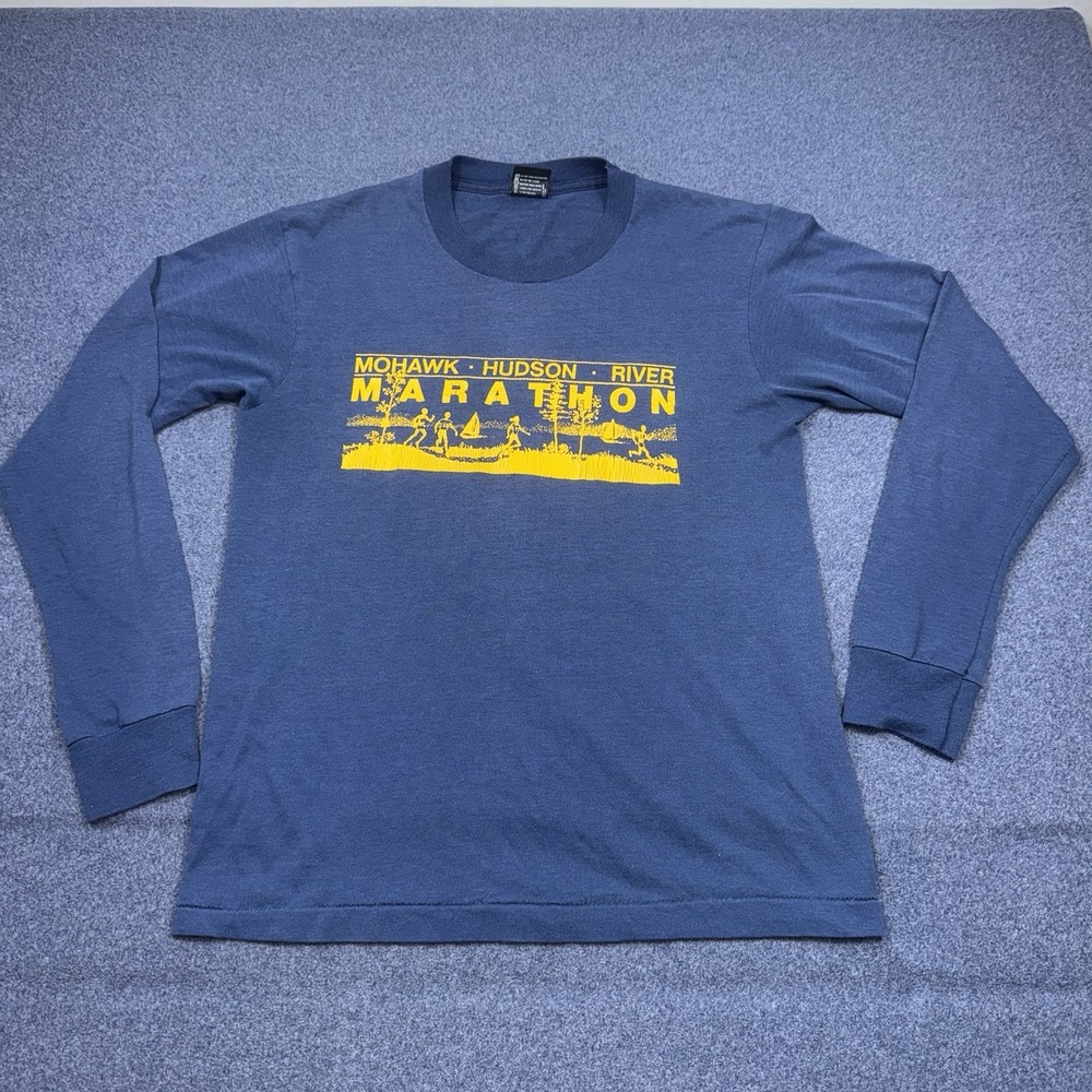 VTG Screen Stars Best Mohawk Hudson River Marathon Single Stitch Size Medium